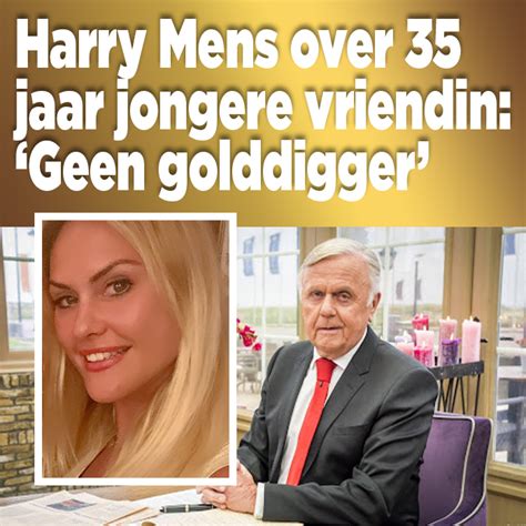 Foto’s: Dit is de 35 jaar jongere blonde vriendin van Harry Mens: .